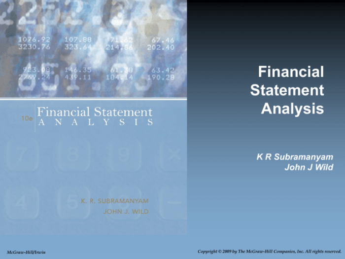 Statement financial Statement financial
