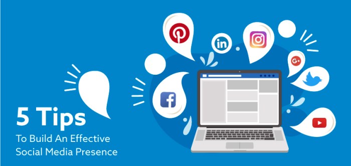 Social media presence