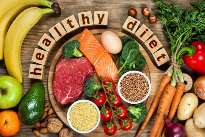 Diet balanced well week daily Diet balanced well week daily
