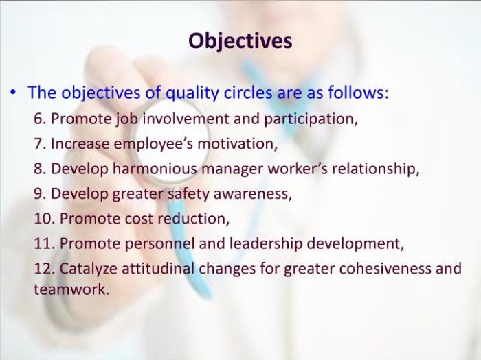 Objective control